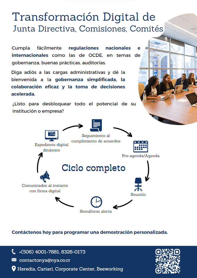  LA GOBERNANZA REQUIERE TRANSFORMACIÓN DIGITAL 